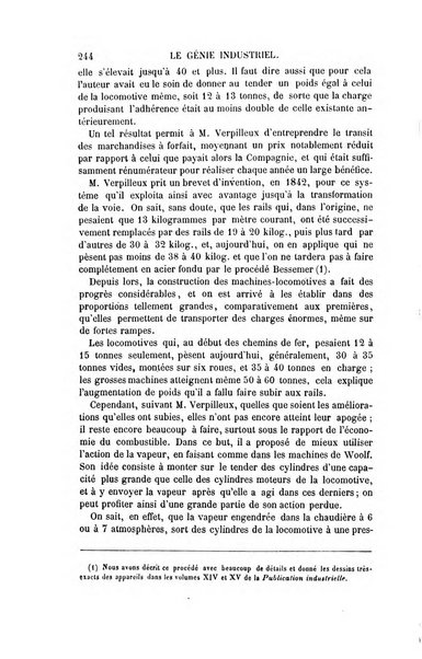 Le genie industriel revue des inventions francaises et etrangeres