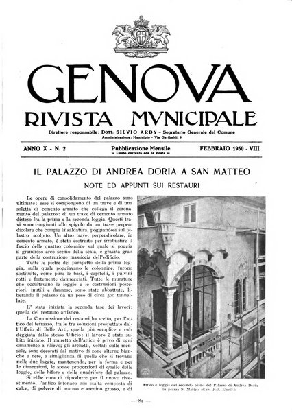 Genova rivista municipale