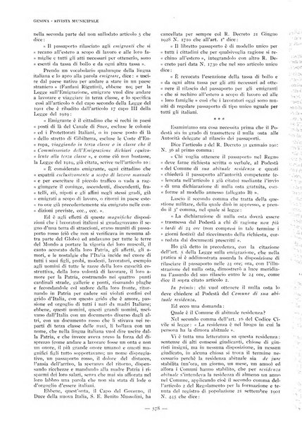 Genova rivista municipale