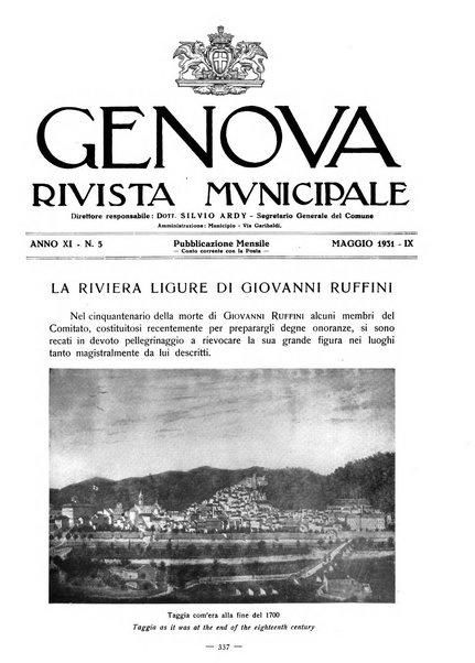 Genova rivista municipale