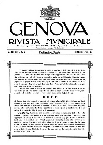 Genova rivista municipale