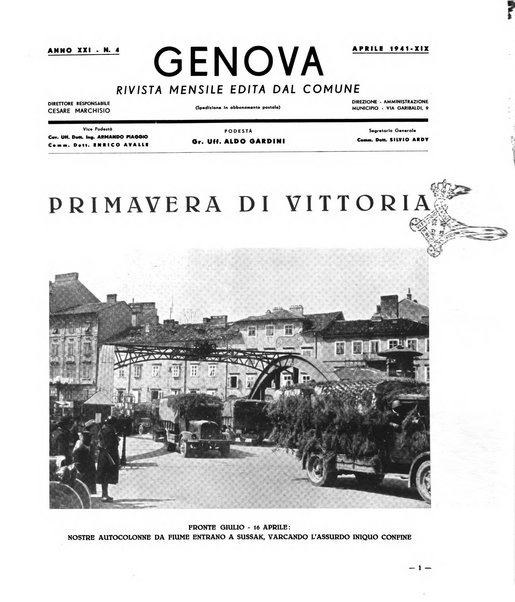 Genova rivista municipale