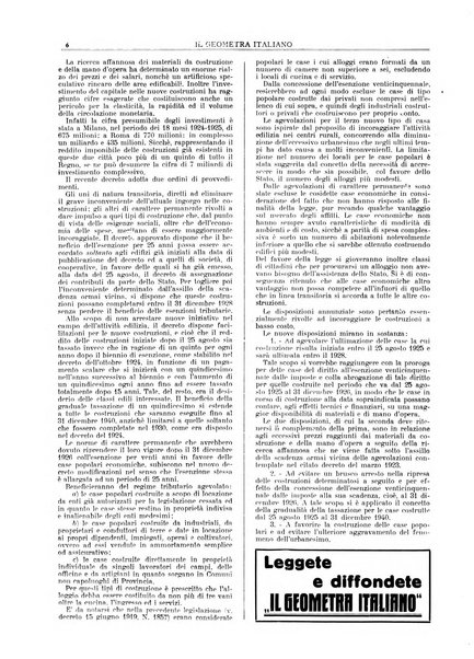 Il geometra italiano rivista di coltura tecnica e di difesa sindacale