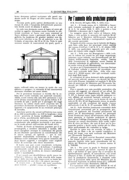 Il geometra italiano rivista di coltura tecnica e di difesa sindacale