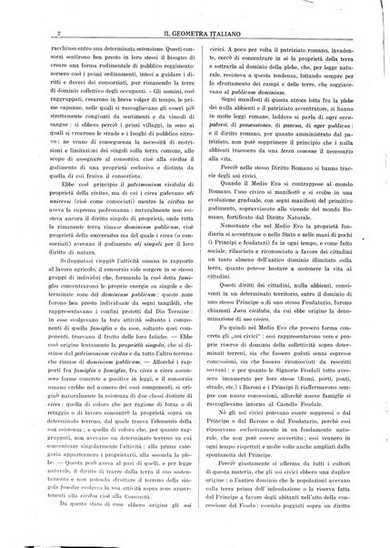 Il geometra italiano rivista di coltura tecnica e di difesa sindacale