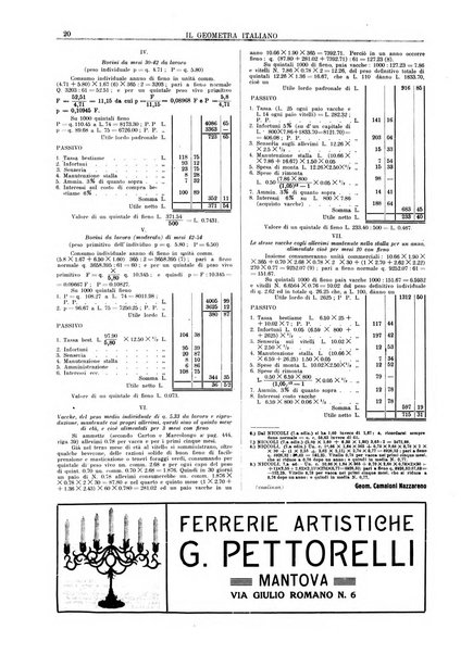 Il geometra italiano rivista di coltura tecnica e di difesa sindacale