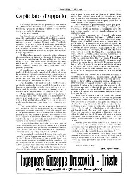 Il geometra italiano rivista di coltura tecnica e di difesa sindacale