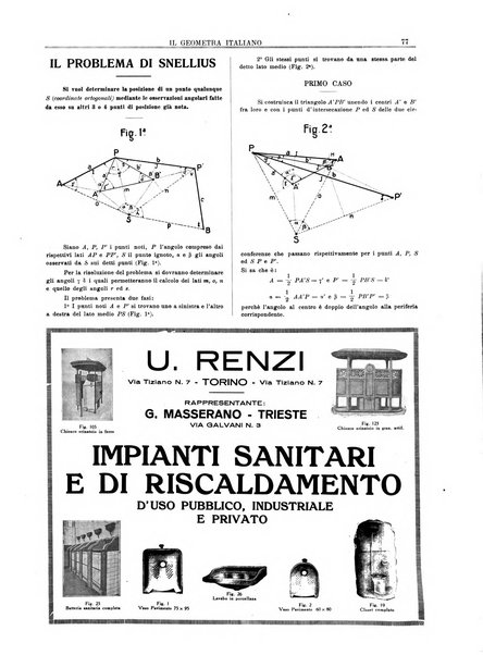 Il geometra italiano rivista di coltura tecnica e di difesa sindacale