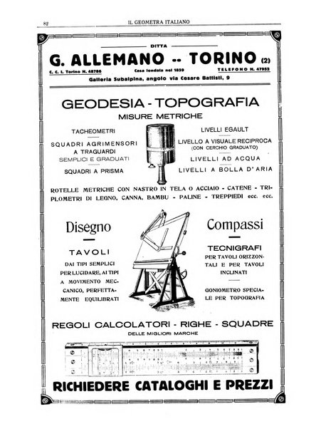 Il geometra italiano rivista di coltura tecnica e di difesa sindacale