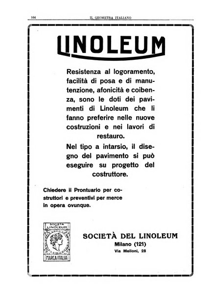 Il geometra italiano rivista di coltura tecnica e di difesa sindacale