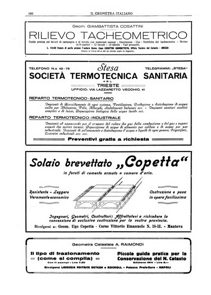 Il geometra italiano rivista di coltura tecnica e di difesa sindacale