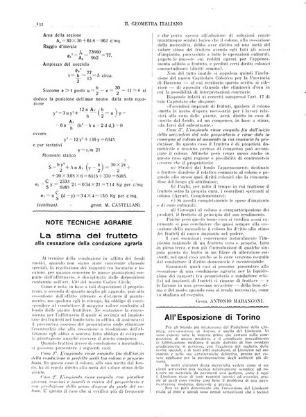 Il geometra italiano rivista di coltura tecnica e di difesa sindacale