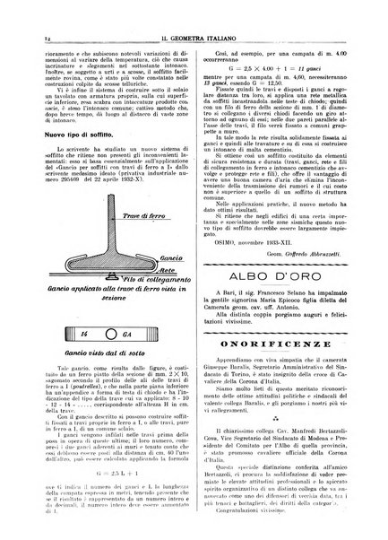 Il geometra italiano rivista di coltura tecnica e di difesa sindacale