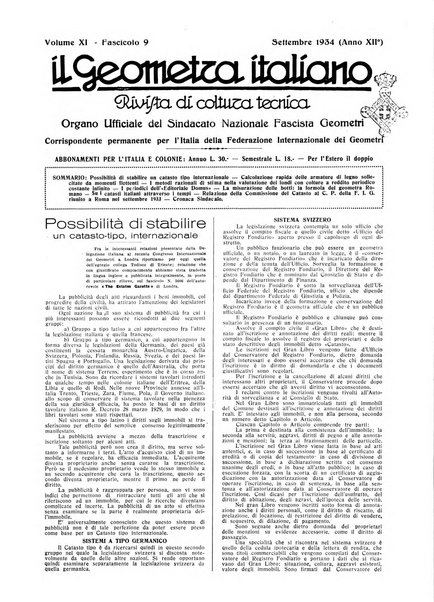 Il geometra italiano rivista di coltura tecnica e di difesa sindacale