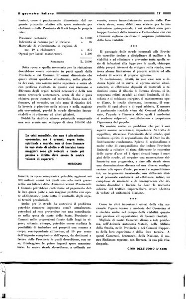 Il geometra italiano rivista di coltura tecnica e di difesa sindacale