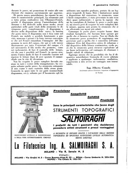 Il geometra italiano rivista di coltura tecnica e di difesa sindacale