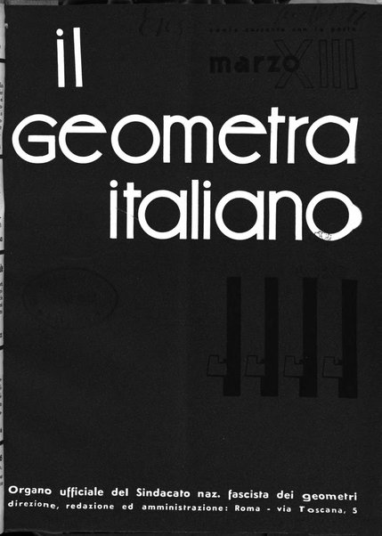 Il geometra italiano rivista di coltura tecnica e di difesa sindacale