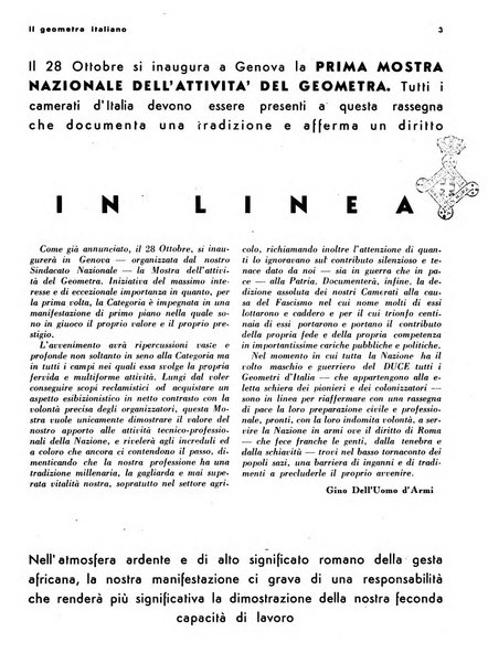 Il geometra italiano rivista di coltura tecnica e di difesa sindacale