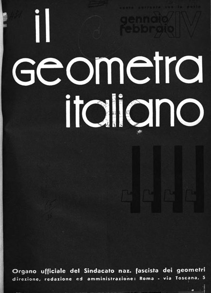 Il geometra italiano rivista di coltura tecnica e di difesa sindacale