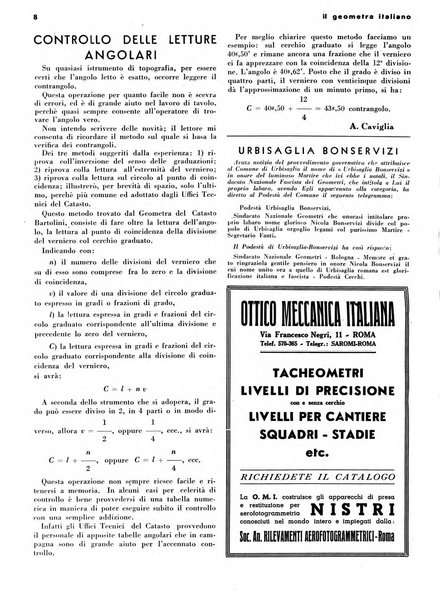 Il geometra italiano rivista di coltura tecnica e di difesa sindacale