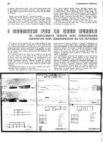 Il geometra italiano rivista di coltura tecnica e di difesa sindacale