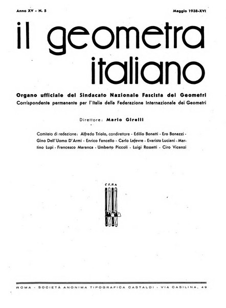 Il geometra italiano rivista di coltura tecnica e di difesa sindacale