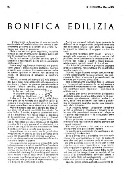 Il geometra italiano rivista di coltura tecnica e di difesa sindacale