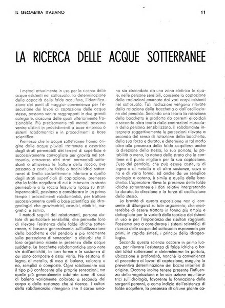 Il geometra italiano rivista di coltura tecnica e di difesa sindacale