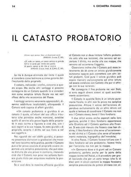 Il geometra italiano rivista di coltura tecnica e di difesa sindacale