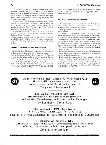 Il geometra italiano rivista di coltura tecnica e di difesa sindacale