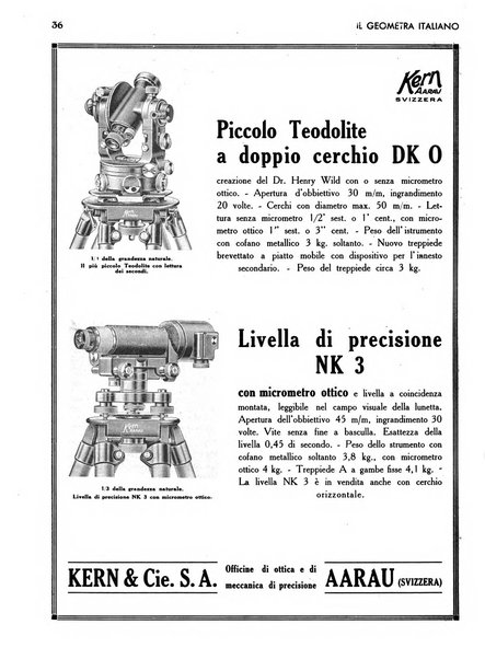 Il geometra italiano rivista di coltura tecnica e di difesa sindacale