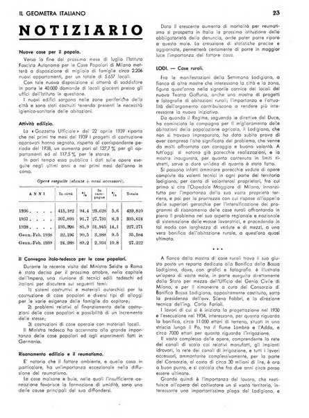 Il geometra italiano rivista di coltura tecnica e di difesa sindacale