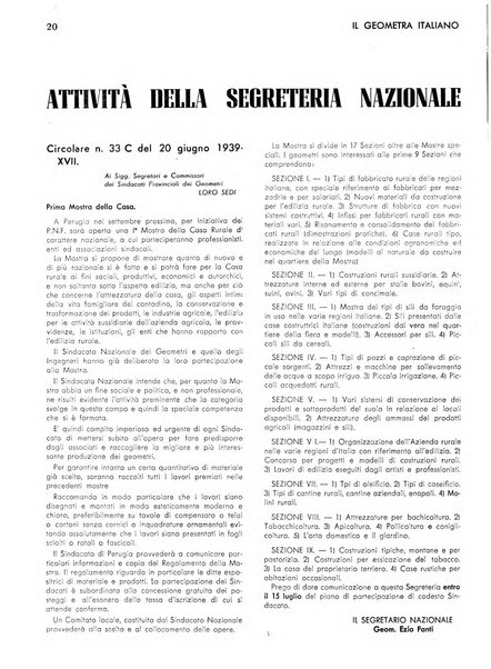 Il geometra italiano rivista di coltura tecnica e di difesa sindacale