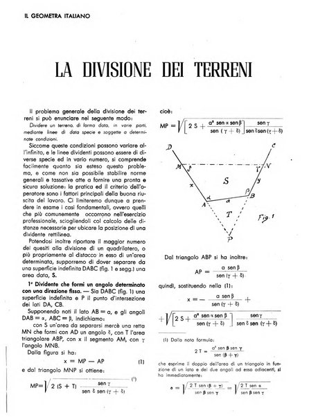 Il geometra italiano rivista di coltura tecnica e di difesa sindacale