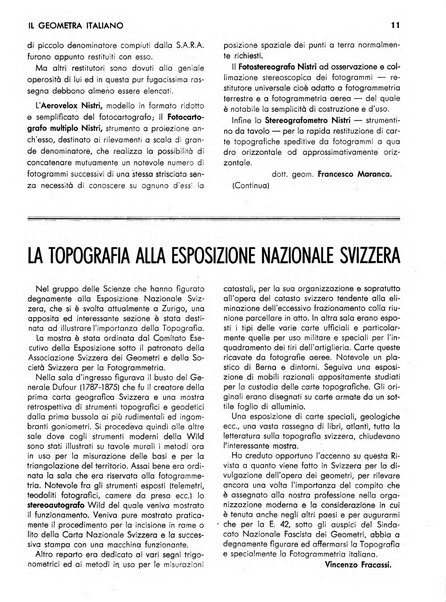 Il geometra italiano rivista di coltura tecnica e di difesa sindacale