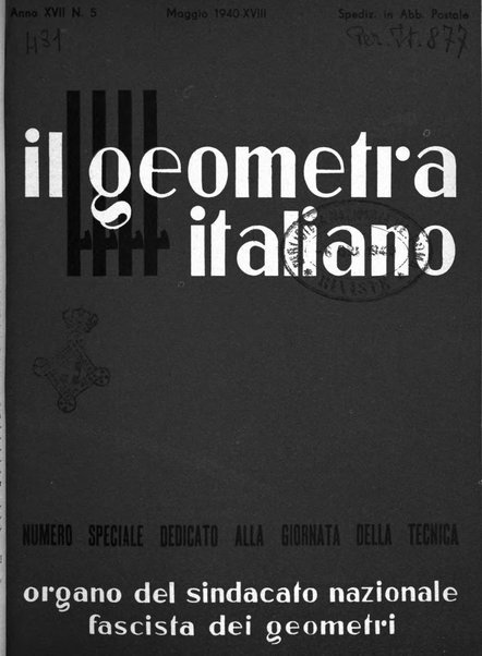 Il geometra italiano rivista di coltura tecnica e di difesa sindacale