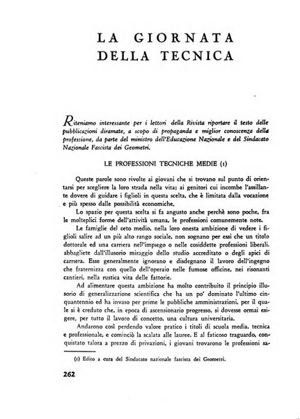 Il geometra italiano rivista di coltura tecnica e di difesa sindacale