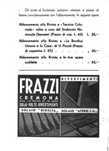 Il geometra italiano rivista di coltura tecnica e di difesa sindacale