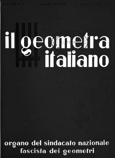 Il geometra italiano rivista di coltura tecnica e di difesa sindacale