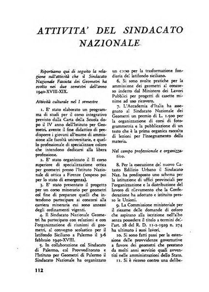 Il geometra italiano rivista di coltura tecnica e di difesa sindacale