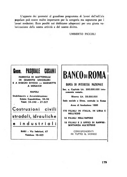 Il geometra italiano rivista di coltura tecnica e di difesa sindacale