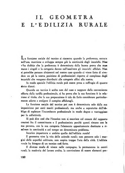 Il geometra italiano rivista di coltura tecnica e di difesa sindacale