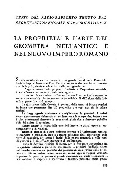 Il geometra italiano rivista di coltura tecnica e di difesa sindacale