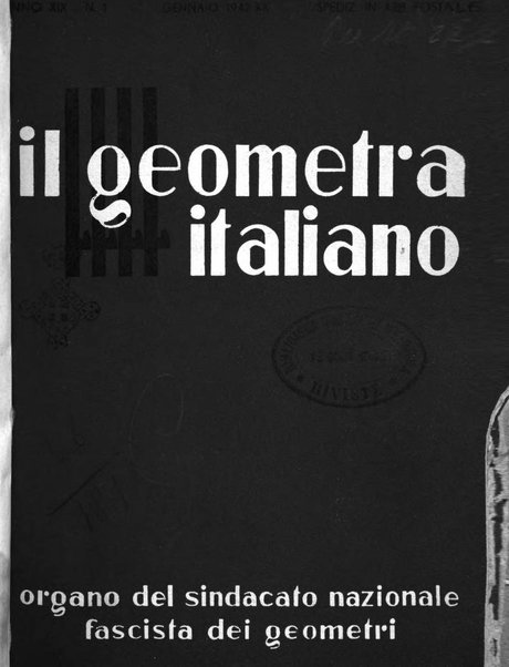 Il geometra italiano rivista di coltura tecnica e di difesa sindacale