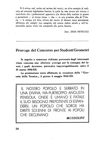 Il geometra italiano rivista di coltura tecnica e di difesa sindacale