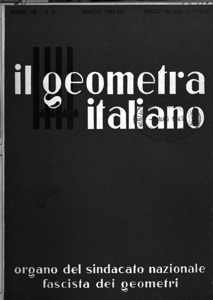 Il geometra italiano rivista di coltura tecnica e di difesa sindacale