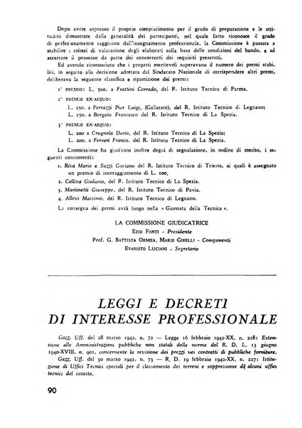 Il geometra italiano rivista di coltura tecnica e di difesa sindacale