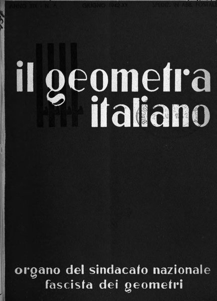 Il geometra italiano rivista di coltura tecnica e di difesa sindacale