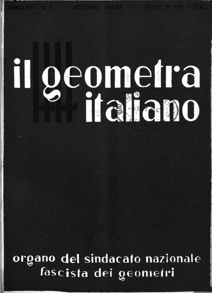 Il geometra italiano rivista di coltura tecnica e di difesa sindacale