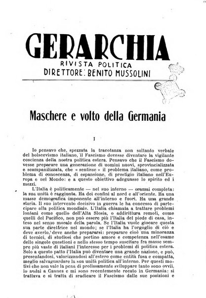 Gerarchia rivista politica